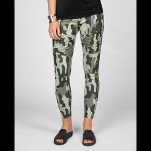 Agnes and Dora Camo Moto Jeggings
